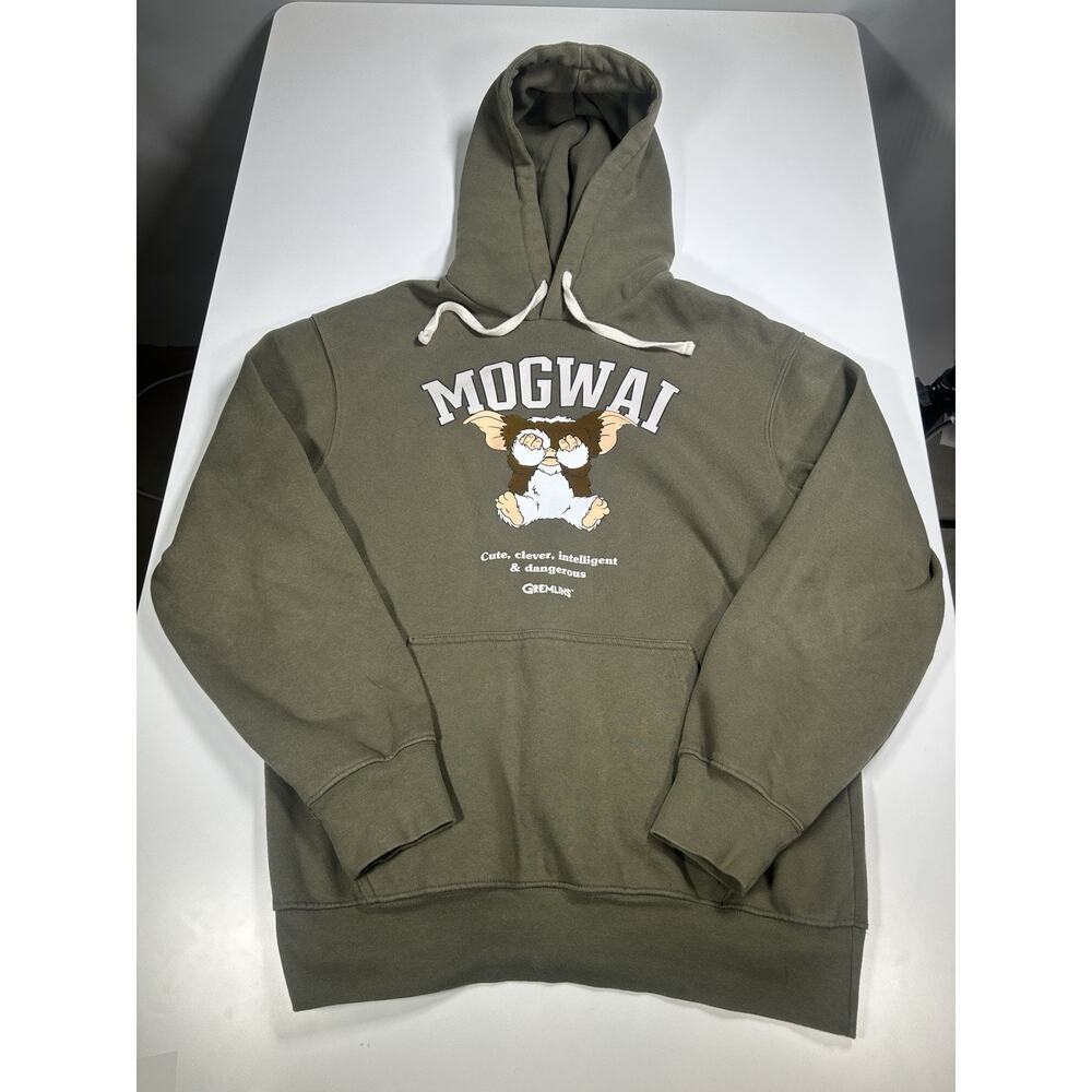Gremlins Hoodie Men’s Medium Green Gremlins Movie Gizmo Mogwai Hoodie